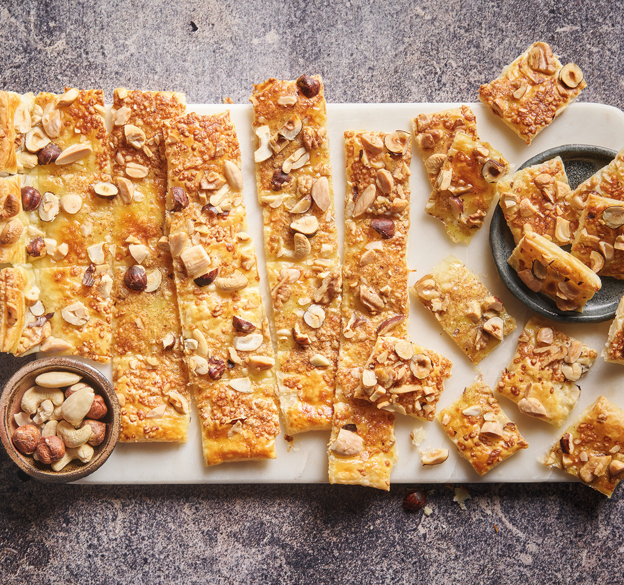 Cracker alle noci da aperitivo