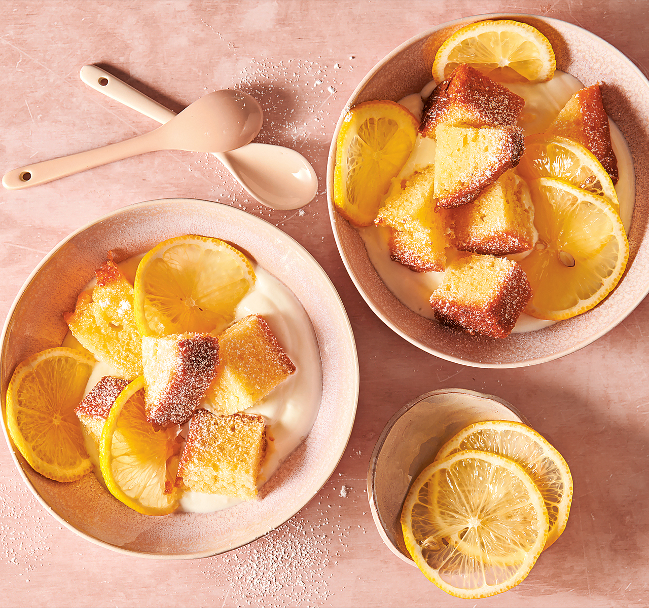 Coupelles au citron